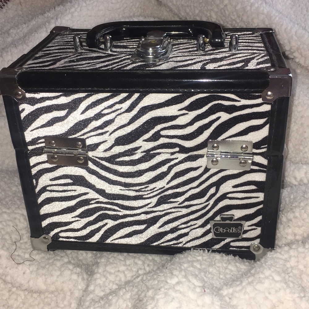 Caboodles Makeup Case in Zebra